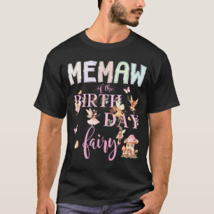 Oma der Geburtstagsfee Geburtstagsmädchen Magisch  T-Shirt