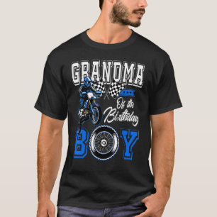 Oma der Geburtstagsjunge Dirt Bike Metching Fam T-Shirt