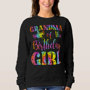 Oma der Geburtstagskarte Unicorn Nana Gefärbte Kra Sweatshirt