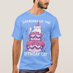 Oma der Geburtstagskatze T-Shirt