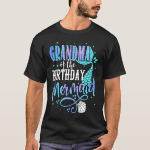 Oma der GeburtstagsMeerjungfrau-Familie, die Pa T-Shirt