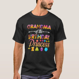 Oma der Geburtstagsprinzessin Donut Birthday Gi T-Shirt