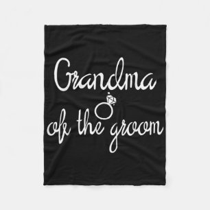 Oma der Groom Bachelor Party Bridesmaid Bri Fleecedecke