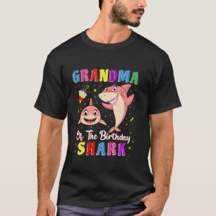 Oma der Hai Geburtstagsfamilie Gran T-Shirt