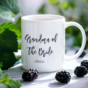 Oma der Schwarz-weiße Wedding Tasse