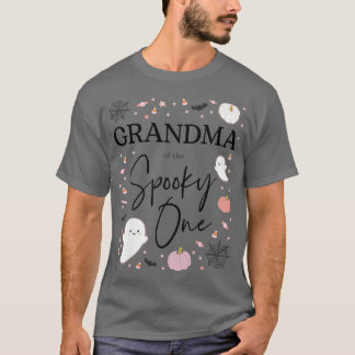 Oma der Spooky One Girl First Birthd T-Shirt