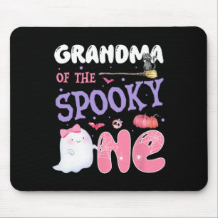Oma der spöttischen ein 1. Geburtstag Halloween P Mousepad