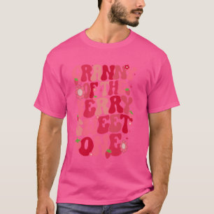Oma der süßen Beere Erdbeere erster Geburtstag T-Shirt