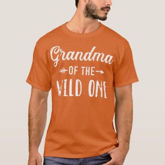 Oma der wilden Tochter, die zu Familie passt T-Shirt