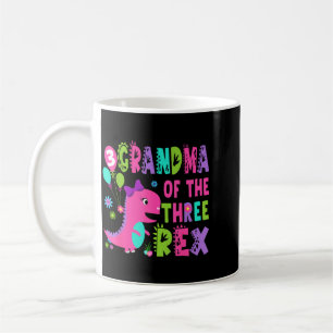 Oma des 3. Geburtstags T-Rex Dinosaurier T-Rex Kaffeetasse