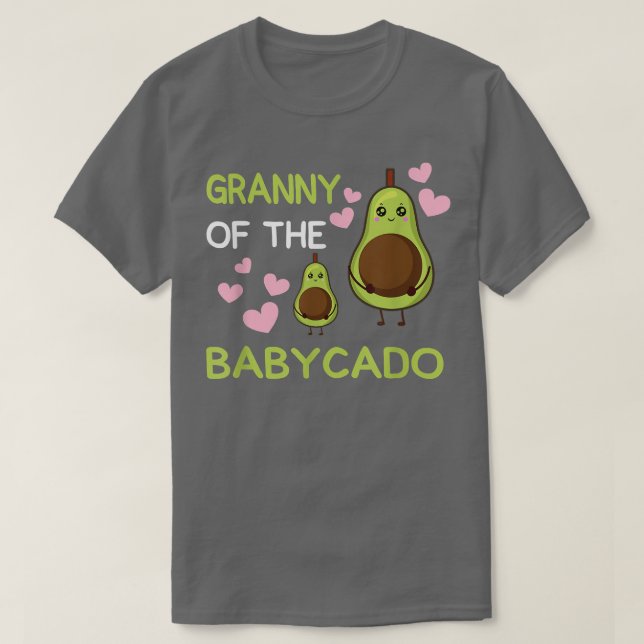 Oma des Babycado Avocado Mamacado Guacamole T-Shirt (Design vorne)