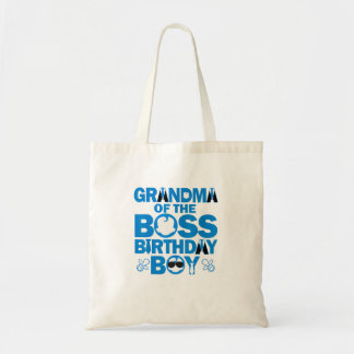 Oma des Boss Birthday Boy Baby Family Party Tragetasche