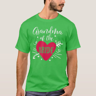 Oma des Bride Arrow Herzens für Bachelorette T-Shirt