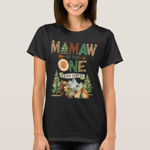 Oma des einen glücklichen Camper zum 1. Geburtstag T-Shirt