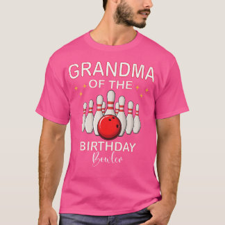 Oma des Geburtstags Bowler Boy Girl Bowling Pa T-Shirt