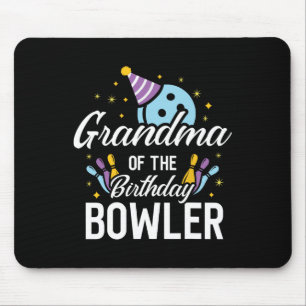 Oma des Geburtstags-Bowlers Bowling-Party-Match Mousepad