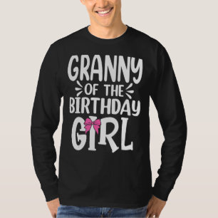 Oma des Geburtstags Girl Mama Vater Kinderfamilie T-Shirt