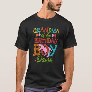 Oma des Geburtstags Jungen Rawr Rex Dinosaurier Wo T-Shirt