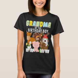 Oma des Geburtstags Jungtiere Barnyard T-Shirt