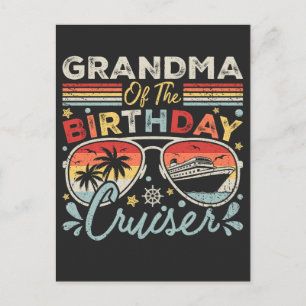 Oma des Geburtstags-Kreuzritterurlaubs Postkarte