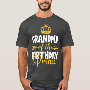 Oma des Geburtstags Prinz Bday Idea for Boy T-Shirt
