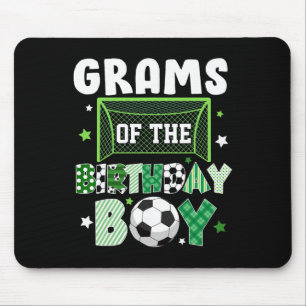 Oma des Geburtstags-Soccer-Familienliebhabers Mousepad