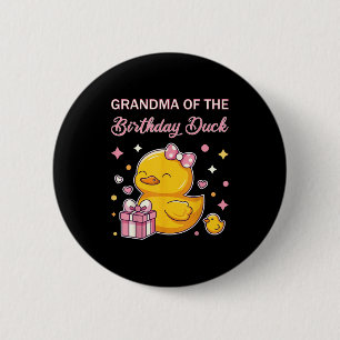 Oma des Geburtstagsenten-Weihnachts-Anime-Fests Button