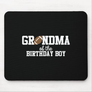 Oma des Geburtstagsjungen Fußballfan erste B Mousepad