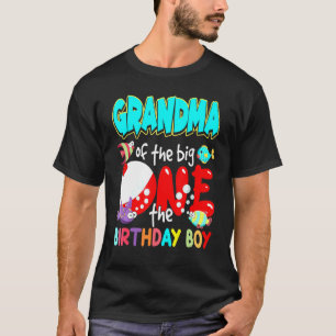 Oma des Geburtstagsjungen Geburtstagsangeln T-Shirt