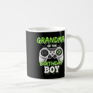 Oma des Geburtstagsjungen Matching Video Game Bi Kaffeetasse