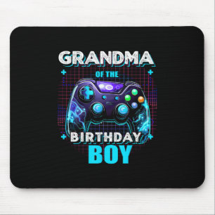 Oma des Geburtstagsjungen passende Familienvideo Mousepad