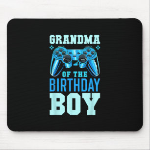 Oma des Geburtstagsjungen passendes Video-Gamer-B Mousepad