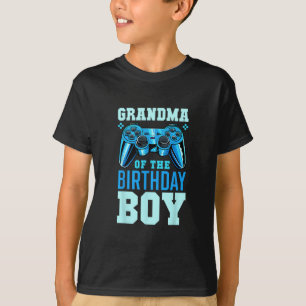 Oma des Geburtstagsjungen passendes Video-Gamer-B T-Shirt