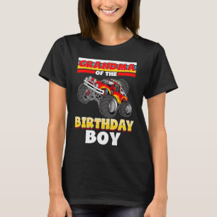 Oma des Geburtstagskinder-Monsters Truck Geburtsta T-Shirt