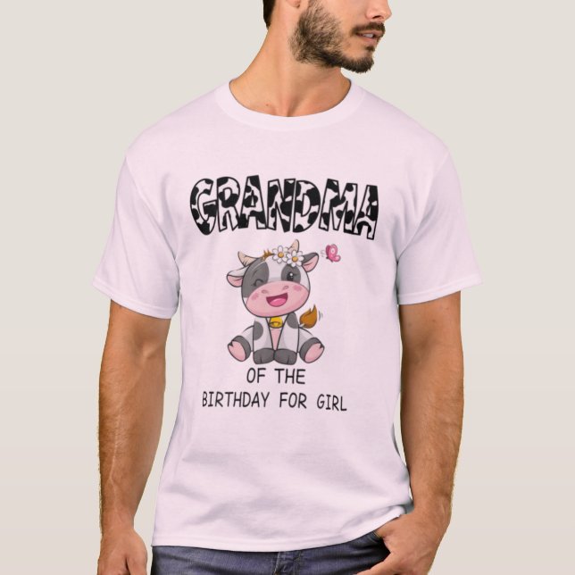 Oma des Geburtstagskinder-T - Shirt (Vorderseite)