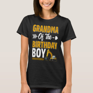 Oma des Geburtstagskinderbauwagens Exc T-Shirt