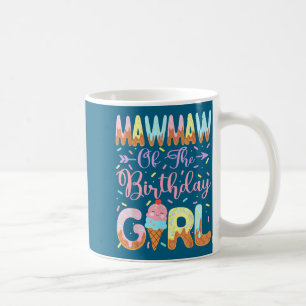 Oma des Geburtstagskindes Süße Eiscreme-Party Kaffeetasse