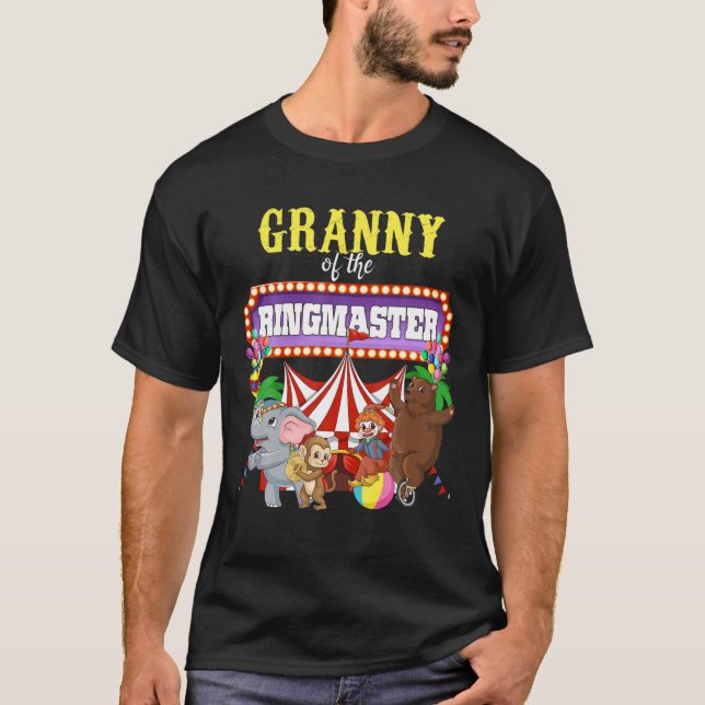 Oma des Geburtstagsklingmeisters T-Shirt (Vorderseite)