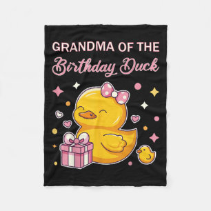Oma des Geburtstagskuchen Weihnachtsanime-Party Fleecedecke