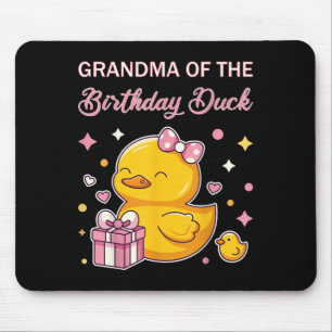 Oma des Geburtstagskuchen Weihnachtsanime-Party Mousepad