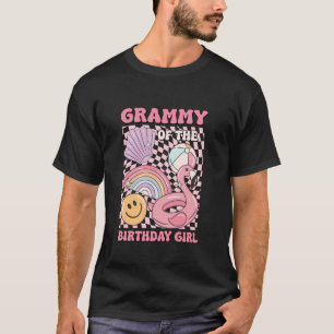 Oma des Geburtstagsmädchens Poolparty Familien Tei T-Shirt