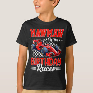 Oma des Geburtstagsrennfahrer-Rennwagen-Party-Fami T-Shirt