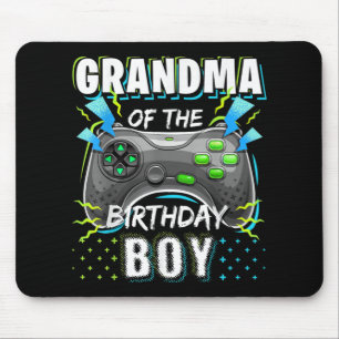 Oma des Geburtstagsspiels Junge Matching Video Gam Mousepad
