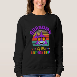 Oma des Hais Geburtstagsgrandma Matching Fam Sweatshirt