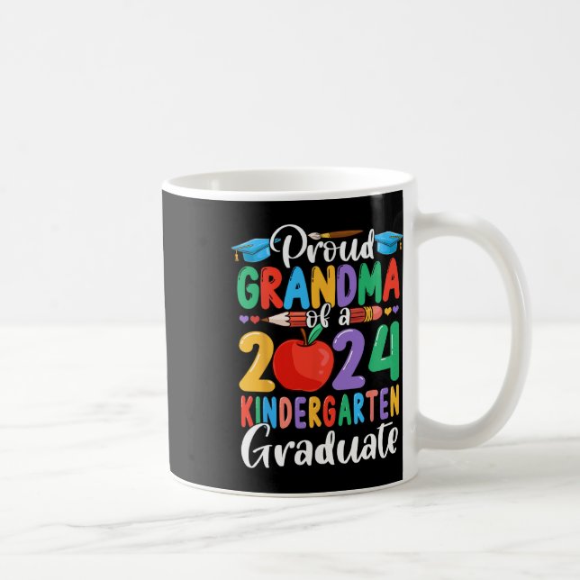 Oma des Kindergarten 2024 Abschluss 1 Kaffeetasse (Rechts)