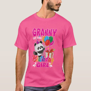 Oma des Panda Bären Geburtstag Tier Lover Boy T-Shirt