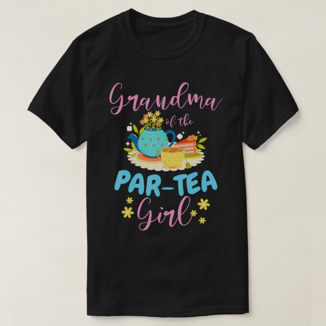 Oma des ParTea Girl Time To Par Tea Matchin T-Shirt (Design vorne)