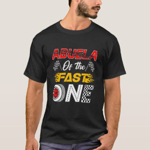 Oma des Schnellsten 1. Geburtstags-Rennwagen Famil T-Shirt