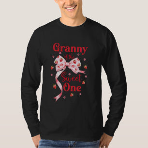 Oma des süßen Erdbeeren-Erstgeburtstags T-Shirt