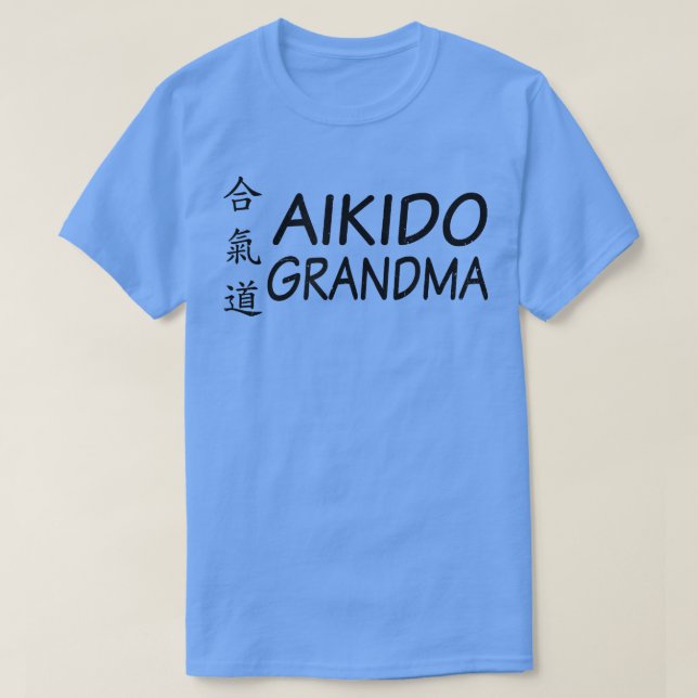 Oma Design Aikido T - Shirt (Design vorne)
